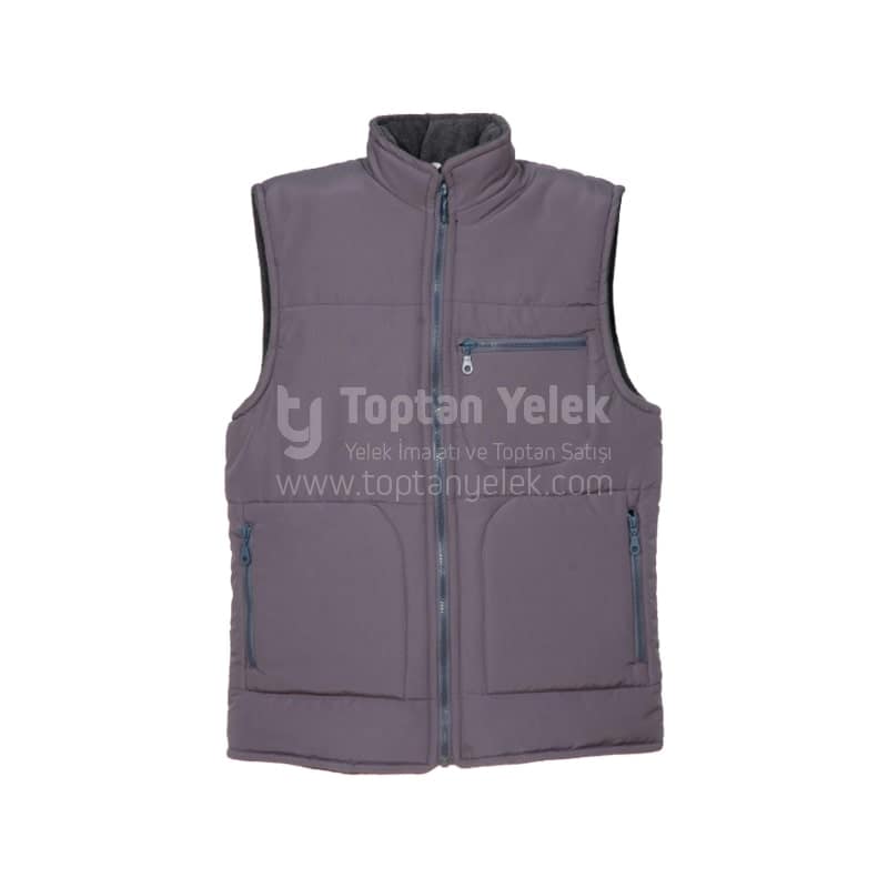 şişme polarlı yelek - toptan yelek